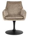 Вращающийся стул Marlon taupe chenille (арт.S4728) Richmond