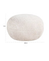 Pouffe Jace lovely cream Ø65cm (арт.S4737) Richmond