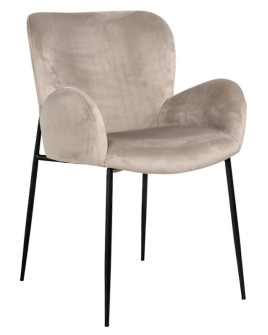 Стул Amber khaki velvet (арт.S4746)