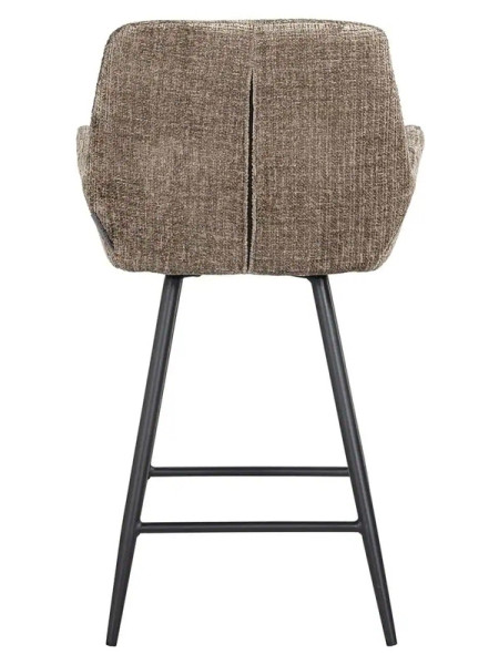 Обертовий напівбарний стілець Linsey stone chenille (арт.S4751) Richmond