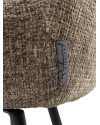 Обертовий напівбарний стілець Linsey stone chenille (арт.S4751) Richmond