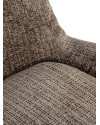 Обертовий напівбарний стілець Linsey stone chenille (арт.S4751) Richmond