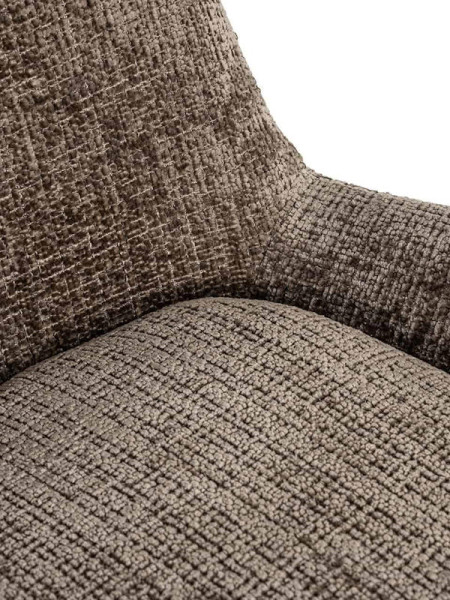 Обертовий напівбарний стілець Linsey stone chenille (арт.S4751) Richmond
