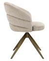 Вращающийся стул Zendaya beige chenille (арт.S4754) Richmond