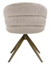 Вращающийся стул Zendaya beige chenille (арт.S4754) Richmond