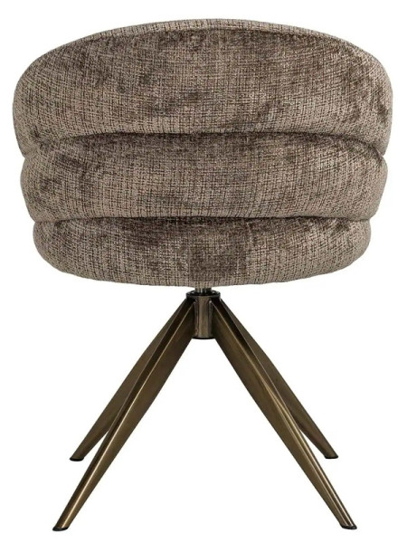 Вращающийся стул Zendaya stone chenille (арт.S4754) Richmond
