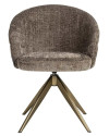 Вращающийся стул Zendaya stone chenille (арт.S4754) Richmond