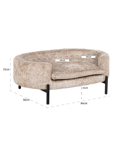Лежак для собак Dolly 84x56cm (арт.S4900) Richmond