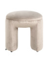 Пуф Fargo khaki velvet Ø45cm (арт.S4548) Richmond