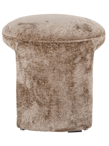 Pouffe Fargo taupe chenille Ø45cm (арт.S4548) Richmond