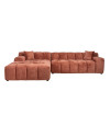 Угловой диван Cube blush fusion 325x195cm (арт.S5136) Richmond