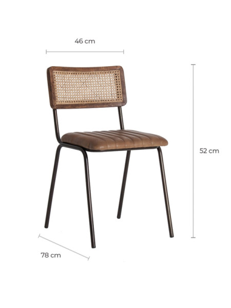 Chair ALMSTOCK (VH-28090) Vical Home