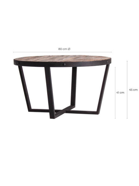 Кофейный столик MINOT Ø80cm (VH-27067) Vical Home