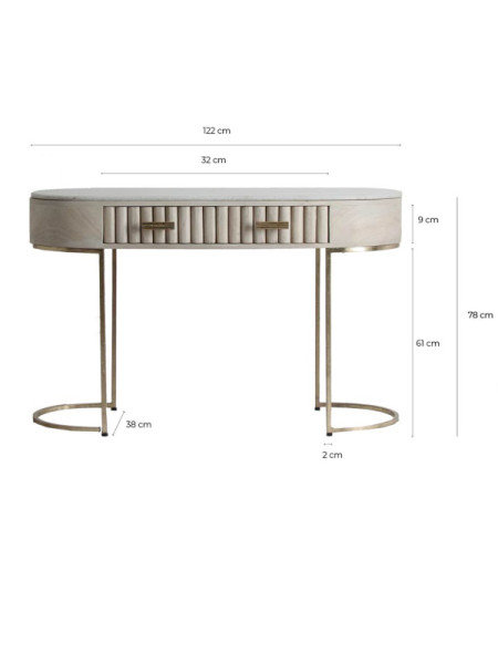 Консольний столик GLEES (VC-27646) Vical Home