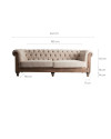 Sofa VH-26965 (240х90cm) Vical Home