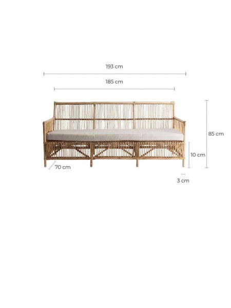 Sofa VH-27490 (195х75cm) Vical Home
