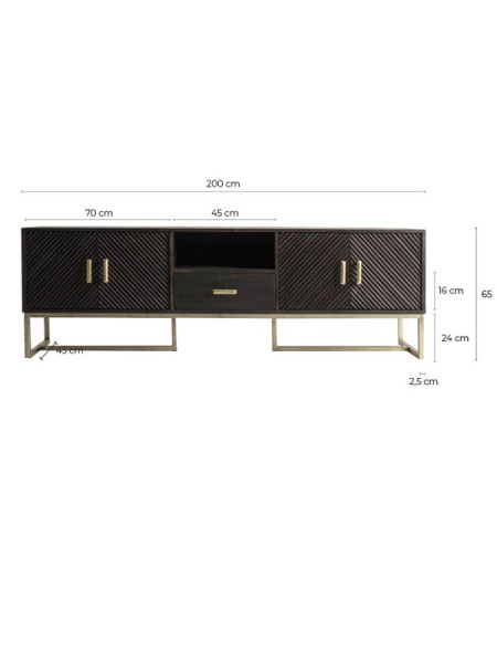TV-Stand VC-26617 (200х45cm) Vical Home