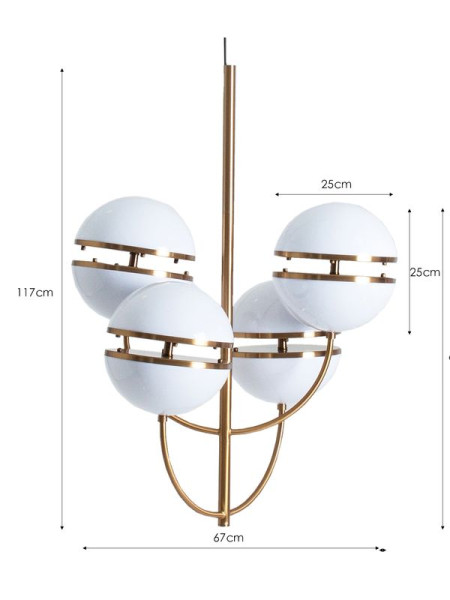 Люстра VC-27985 (Ø65cm) Vical Home