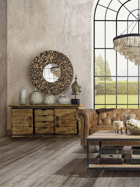 Настінне дзеркало MAUN Ø120cm (арт.21873) Vical Home