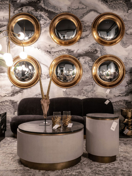 Mirror ALMESSO Ø80cm (арт.27358) Vical Home