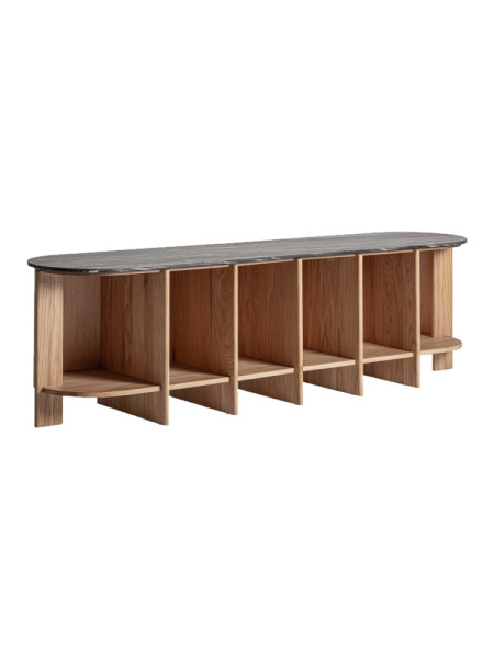 Стелаж NARA 240x54 (арт.34851) Vical Home
