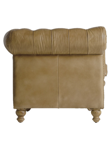 Leather sofa ELKINS 215x80 (арт.32007) Vical Home