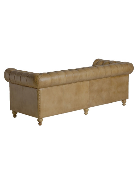 Leather sofa ELKINS 215x80 (арт.32007) Vical Home