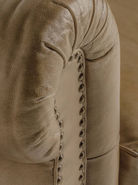 Leather sofa ELKINS 215x80 (арт.32007) Vical Home