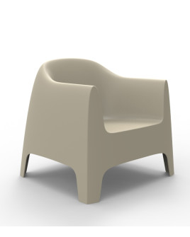 Лаунж крісло Solid (арт.55023-Ecr)