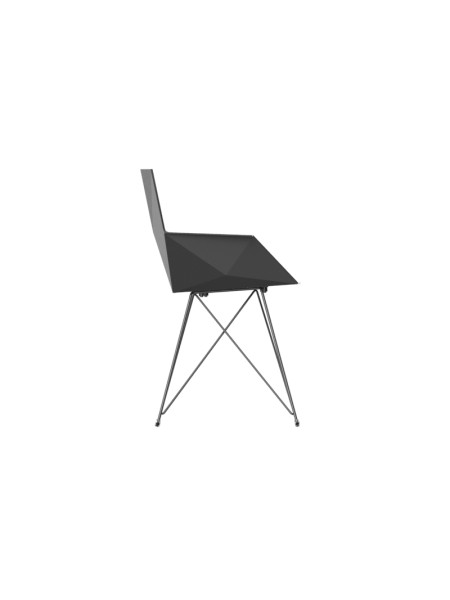 Стілець з підлокітниками Faz (арт.54045-Neg) Vondom