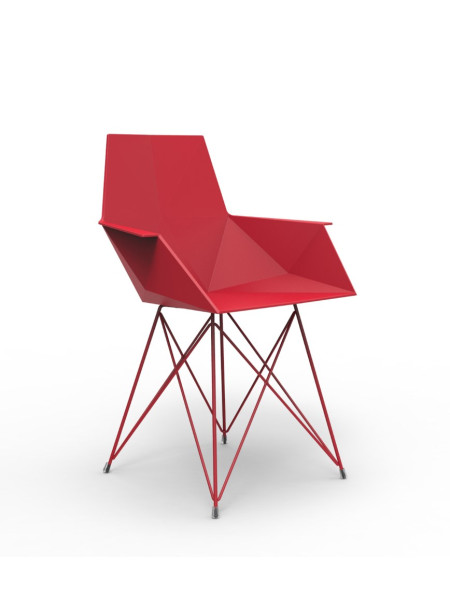 Стілець з підлокітниками Faz (арт.54045-Roj) Vondom