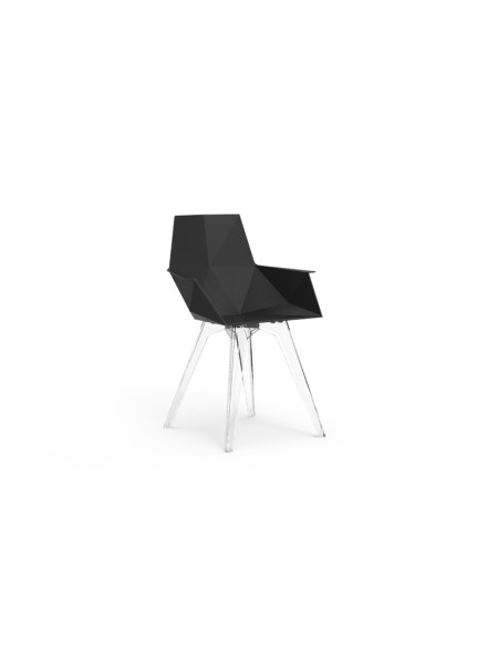 Стілець з підлокітниками Faz (арт.54063-Neg) Vondom