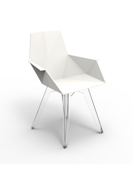 Стілець з підлокітниками Faz (арт.54063-Bla) Vondom