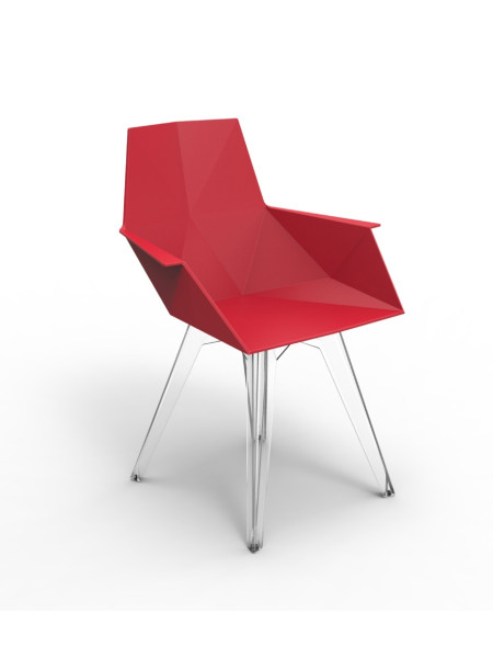 Стілець з підлокітниками Faz (арт.54063-Roj) Vondom