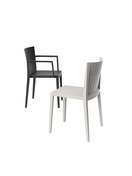 Стілець з підлокітниками Spritz (арт.56015-Neg) Vondom