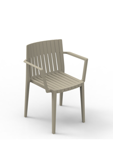 Стул с подлокотниками Spritz (арт.56015-Ecr) Vondom