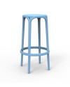 Барний стілець Brooklyn (арт.65027-Blu) Vondom