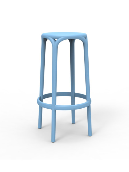 Барний стілець Brooklyn (арт.65027-Blu) Vondom