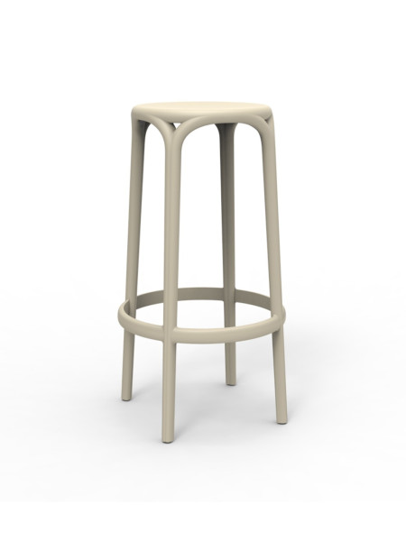 Барний стілець Brooklyn (арт.65027-Ecr) Vondom