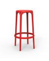 Барний стілець Brooklyn (арт.65027-Roj) Vondom