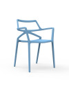 Стілець з підлокітниками Delta (арт.66026-Blu) Vondom